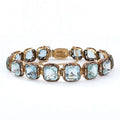 Vintage Azure Tide Gold Bracelet