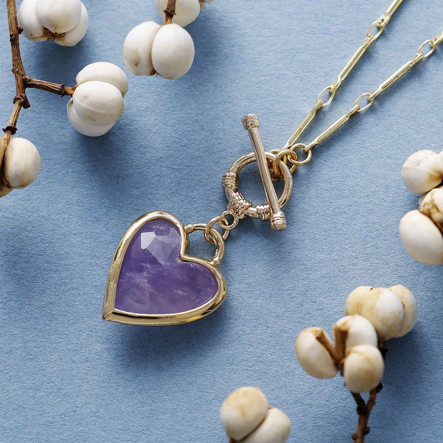 Elegant Love Bound Gold Plated Chain Necklace