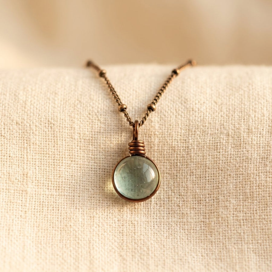 Bohemian Raindrop Dainty Necklace