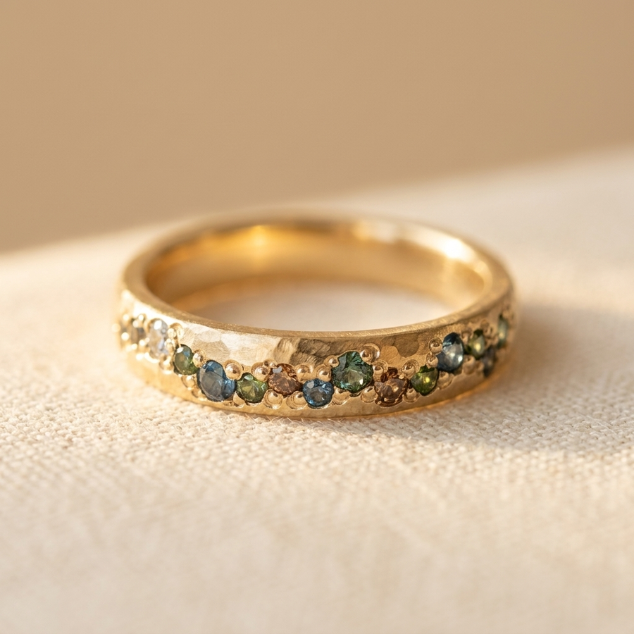 Vintage Gold Bunter Ring